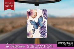 Spring Blossom Air Freshener PNG - Flowers PNG Sublimation Product Image 1