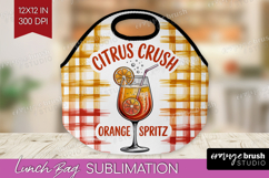 Spritz Cocktail Lunch Bag Summer Drink Lunch Bug PNG Product Image 1