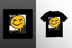 Smile writing design, suitable for screen printing t-shirts Product Image 1
