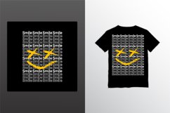 Smile writing design, suitable for screen printing t-shirts Product Image 1