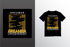 Dreamer t-shirt design, suitable for screen printing, jacket Product Image 1