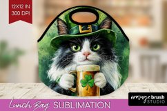 St. Patricks Day Lunch Bag - Cute Animals Lunch Bug PNG Product Image 1