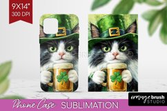 St. Patricks Day Phone Case PNG - Cute Animals Case PNG Product Image 1