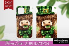 St. Patricks Day Phone Case PNG - Cute Animals Case PNG Product Image 1