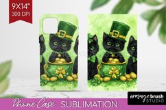 St. Patricks Day Phone Case PNG - Cute Animals Case PNG Product Image 1