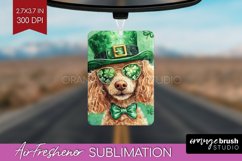 St. Patricks Day Air Freshener PNG - Cute Animals PNG Product Image 1
