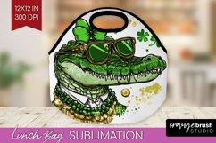 St. Patricks Day Lunch Bag - Cute Animals Lunch Bug PNG Product Image 1