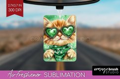 St. Patricks Day Air Freshener PNG - Cute Animals PNG Product Image 1