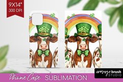St. Patricks Day Phone Case PNG - Cute Animals Case PNG Product Image 1