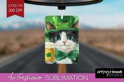 St. Patricks Day Air Freshener PNG - Cute Animals PNG Product Image 1