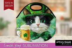 St. Patricks Day Lunch Bag - Cute Animals Lunch Bug PNG Product Image 1