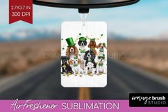 St. Patricks Day Air Freshener PNG - Cute Animals PNG Product Image 1