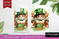 St. Patricks Day Phone Case PNG - Cute Animals Case PNG Product Image 1