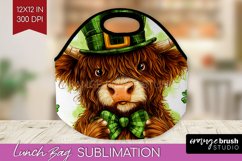 St. Patricks Day Lunch Bag - Cute Animals Lunch Bug PNG Product Image 1