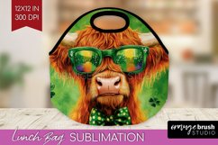 St. Patricks Day Lunch Bag - Cute Animals Lunch Bug PNG Product Image 1