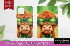 St. Patricks Day Phone Case PNG - Cute Animals Case PNG Product Image 1