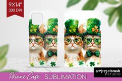 St. Patricks Day Phone Case PNG - Cute Animals Case PNG Product Image 1