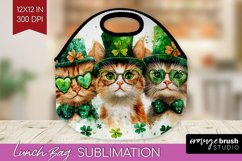 St. Patricks Day Lunch Bag - Cute Animals Lunch Bug PNG Product Image 1
