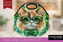 St. Patricks Day Lunch Bag - Cute Animals Lunch Bug PNG Product Image 1