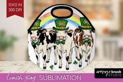 St. Patricks Day Lunch Bag - Cute Animals Lunch Bug PNG Product Image 1
