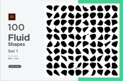 Abstract Fluid Shape 100 Set Vol 10 Product Image 1