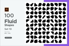 Abstract Fluid Shape 100 Set Vol 10 Product Image 10