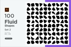 Abstract Fluid Shape 100 Set Vol 10 Product Image 2