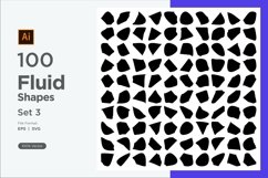 Abstract Fluid Shape 100 Set Vol 10 Product Image 3