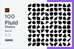 Abstract Fluid Shape 100 Set Vol 10 Product Image 6