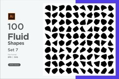 Abstract Fluid Shape 100 Set Vol 10 Product Image 7