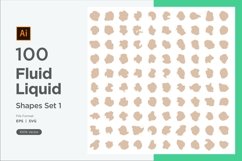 Fluid Liquid Shape V2 100 SET 10 Product Image 1