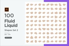 Fluid Liquid Shape V2 100 SET 10 Product Image 2