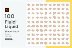 Fluid Liquid Shape V2 100 SET 10 Product Image 4