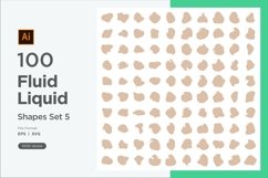 Fluid Liquid Shape V2 100 SET 10 Product Image 5
