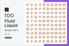Fluid Liquid Shape V2 100 SET 10 Product Image 6