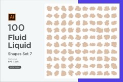 Fluid Liquid Shape V2 100 SET 10 Product Image 7