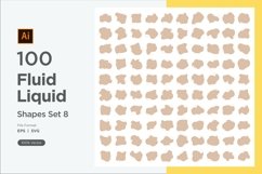 Fluid Liquid Shape V2 100 SET 10 Product Image 8