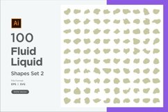 Fluid Liquid Shape V3 100 SET 10 Product Image 2