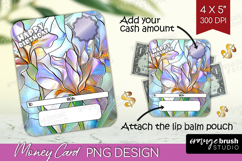 Happy Birthday Money Card PNG - Stained Glass Money Card Product Image 1