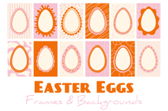 Easter Egg Frames &amp; Backgrounds Product Image 1