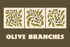 Matisse Olive Branches PNG Art Product Image 1