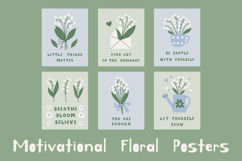 Motivational Self Love Floral Posters Product Image 1