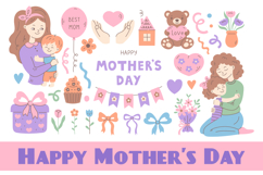 Happy Mother&#039;s Day PNG Clipart Product Image 1