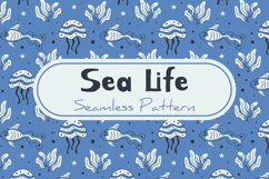 Sea Life Seamless Pattern Product Image 1