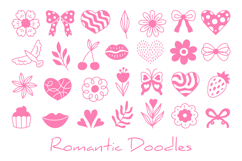 Romantic Doodles PNG Clipart Product Image 1