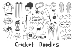 Cricket Doodles PNG Clipart Product Image 1