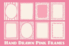Coquette Pink Frames PNG JPG EPS Product Image 1