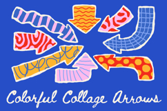 Colorful Collage Arrows Set Product Image 1