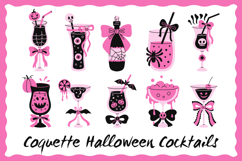 Coquette Halloween Cocktails PNG Clipart Product Image 1