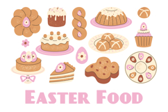 Easter Food Elements PNG Clipart Product Image 1